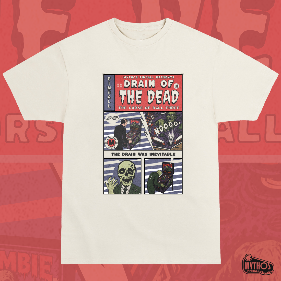 Drain of The Dead Pinball T-Shirt