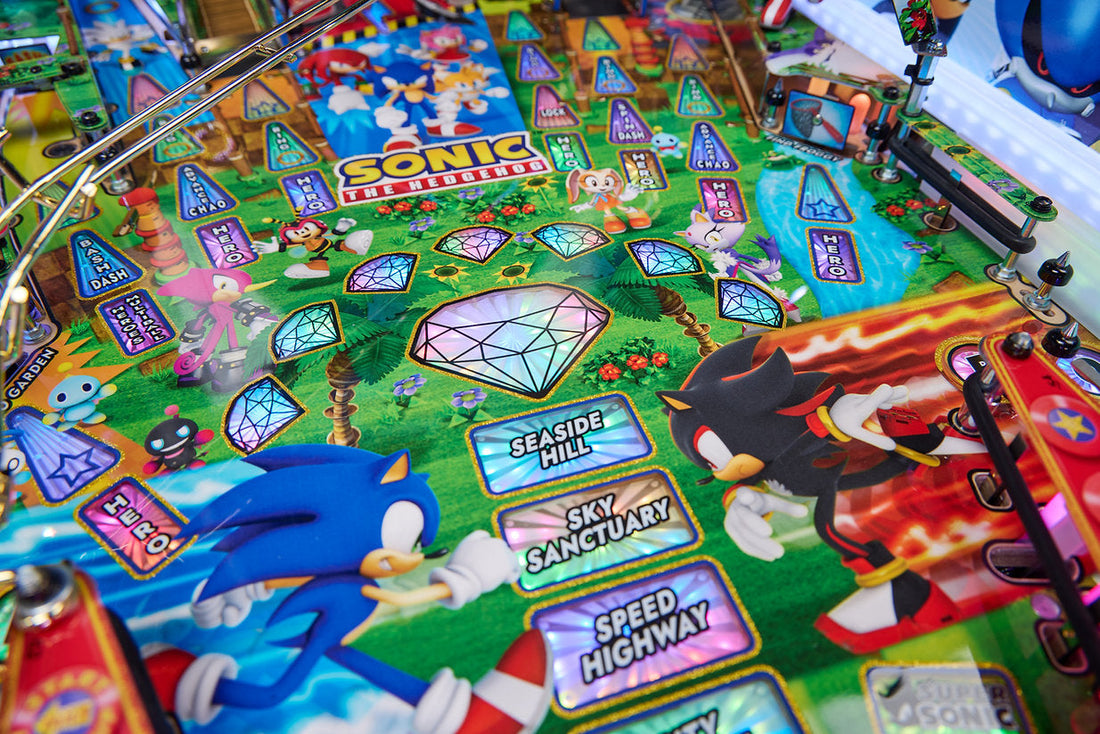 Jersey Jack's Sonic the Hedgehog Pinball Is Finally Here
