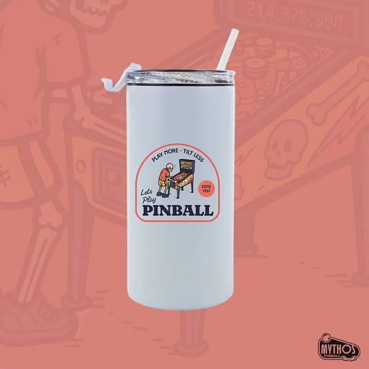 Play More Tilt Less Pinball Tumbler